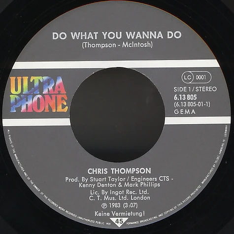 Chris Thompson - Do What You Wanna Do