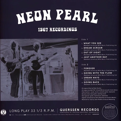Neon Pearl - 1967 Recordings White Vinyl Edition