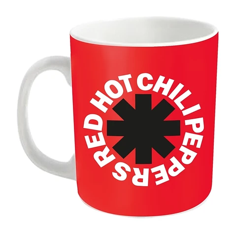 Red Hot Chili Peppers - Asterisk Logo Red Mug
