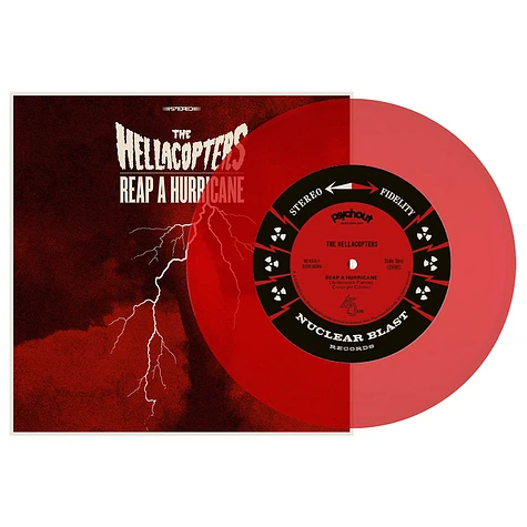 The Hellacopters - Reap A Hurricane Transparent Red Vinyl Edition