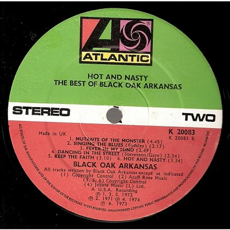 Black Oak Arkansas - Hot And Nasty (The Best Of Black Oak Arkansas)