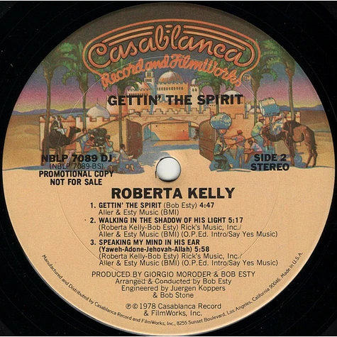 Roberta Kelly - Gettin' The Spirit