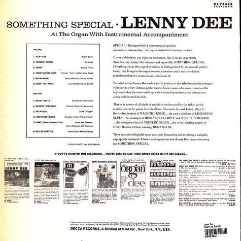 Lenny Dee - Something Special