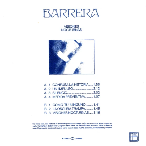 Barrera - Visiones Nocturnas