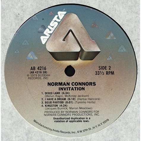 Norman Connors - Invitation