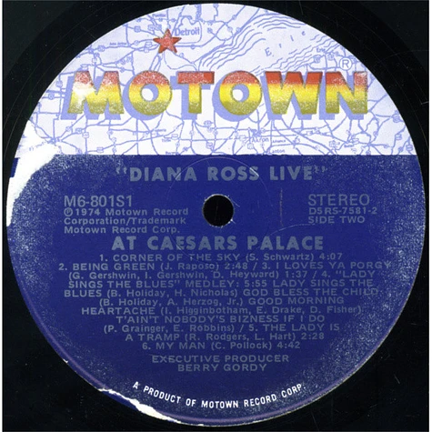 Diana Ross - Diana Ross Live At Caesars Palace