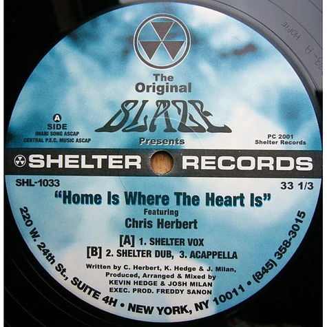 Blaze Featuring Chris Herbert - Home Is Where The Heart Is