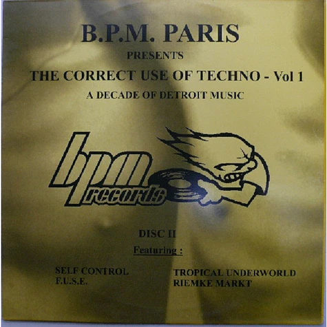 V.A. - The Correct Use Of Techno Vol. 1 Disc II
