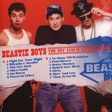 Beastie Boys - The Def Jam Master Demos Lp Splattered Vinyl Edition