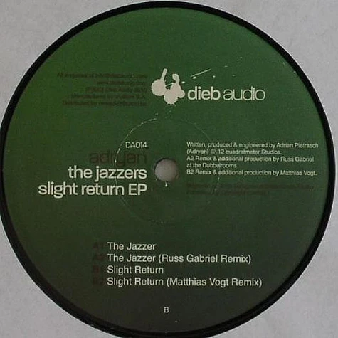 Adrian Pietrasch - The Jazzers Slight Return EP