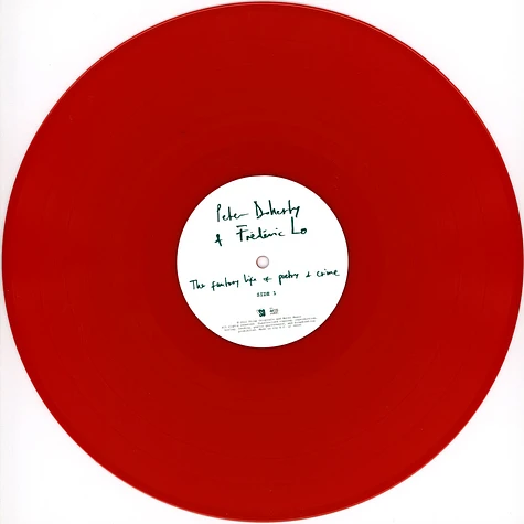 Peter Doherty & Frederic - Fantasy Life Of Poetry & Crime Red Vinyl Edition