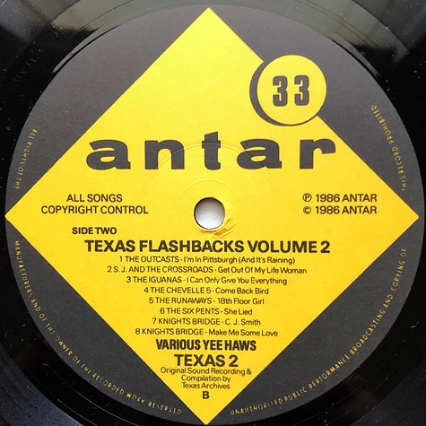V.A. - Texas Flashbacks Volume 2