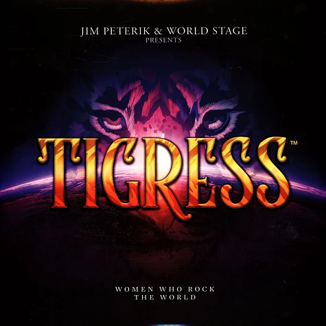 Jim Peterik & World Stage - Tigress - Women Who Rock Orange Vinyl Edition