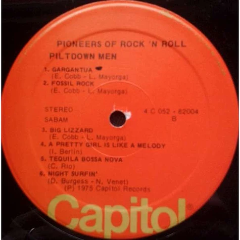 The Piltdown Men - Pioneers Of Rock'n Roll