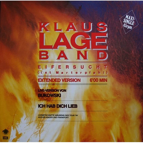 Klaus Lage Band - Eifersucht (Ist Marterpfahl)