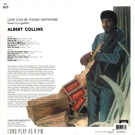 Albert Collins - Love Can Be Found Anywhere