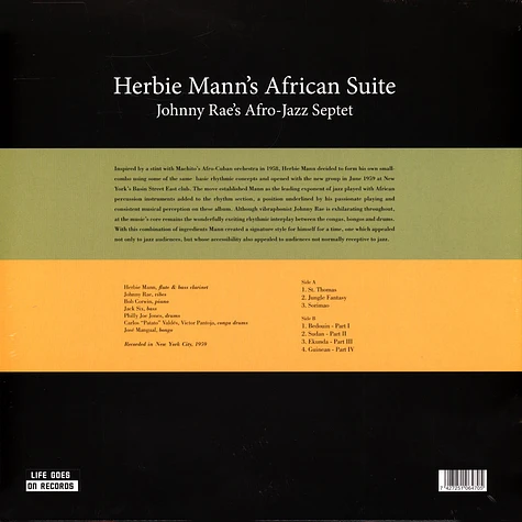 Herbie Mann Afro-Jazz Septet - African Suite