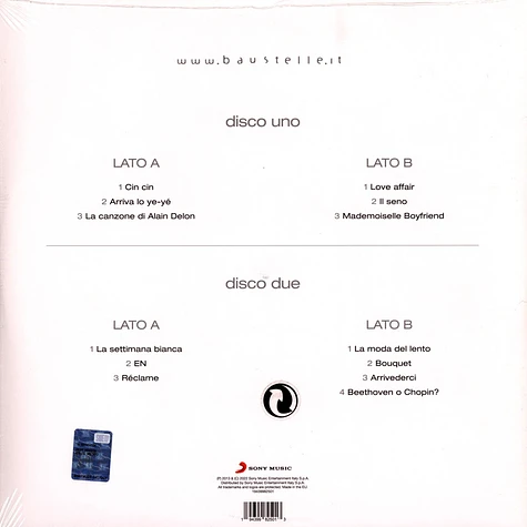 Baustelle - La Moda Del Lento White Vinyl Edition