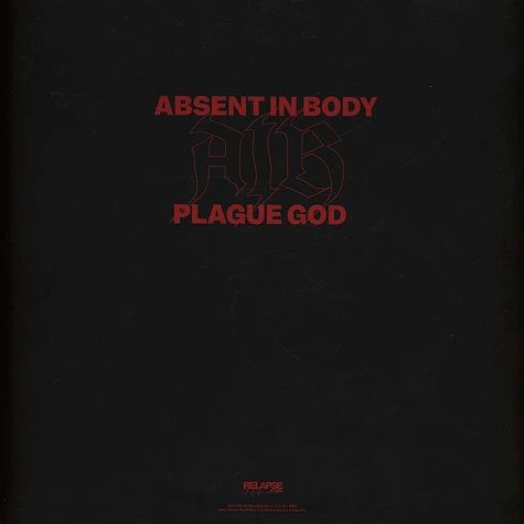 Absent In Body - Plague God
