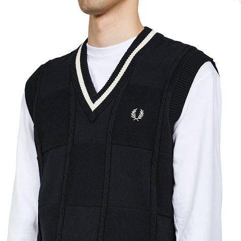 Fred Perry - Cable Knit Tank