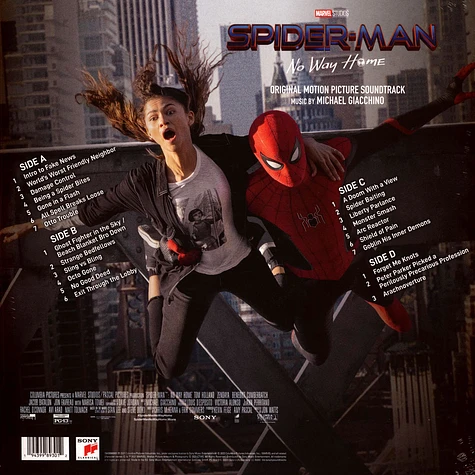Michael Giacchino - Spider-Man: No Way Home Black Vinyl Edition