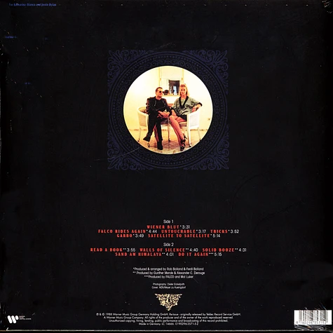 Falco - Wiener Blut 2022 Remaster Orange Vinyl Edition