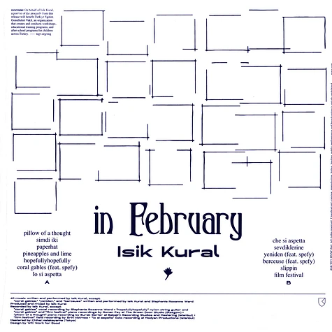 Isik Kural - In February Black Vinyl Edition