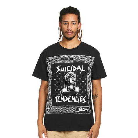 Suicidal Tendencies - Brick Logo Bandana T-Shirt