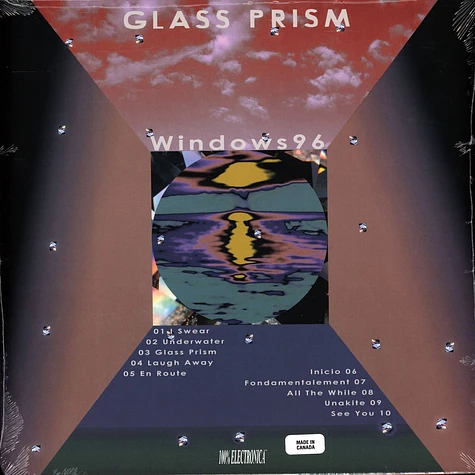 Windows 96 - Glass Prism Blue Sky + Black Ice Vinyl Edition