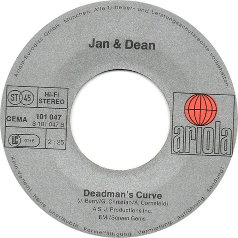 Jan & Dean - Surf City