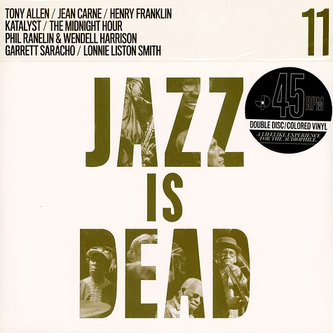Adrian Younge & Ali Shaheed Muhammad - Jazz Is Dead 11 Green Vinyl Edition