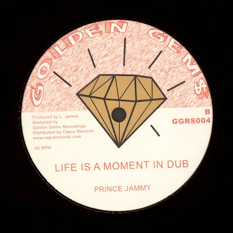 Wayne Smith / Prince Jammy - Life Is A Moment In Space / Unreleased Dub