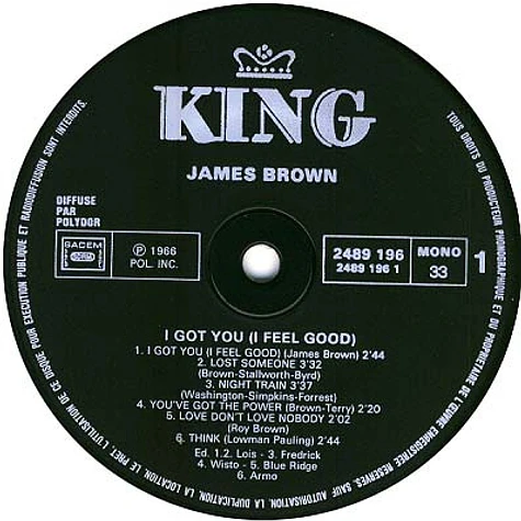 James Brown - I Got You (I Feel Good)