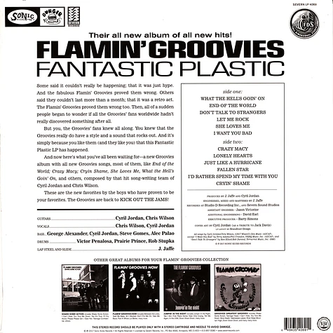 Flamin' Groovies - Fantastic Plastic
