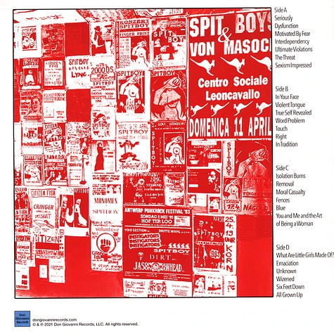 Spitboy - Body Of Work White Vinyl Edition