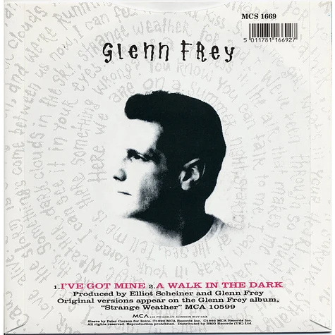 Glenn Frey - I've Got Mine
