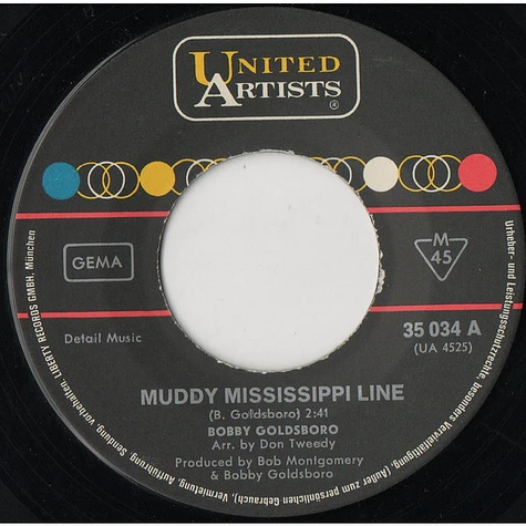 Bobby Goldsboro - Muddy Mississippi Line / Richer Man Than I