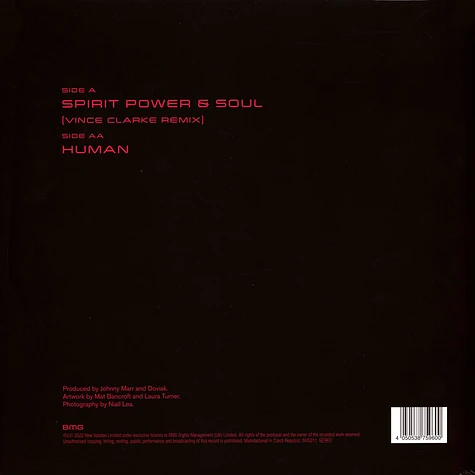 Johnny Marr - Spirit, Power & Soul (Vince Clarke Remix) Record Store Day 2022 Vinyl Edition