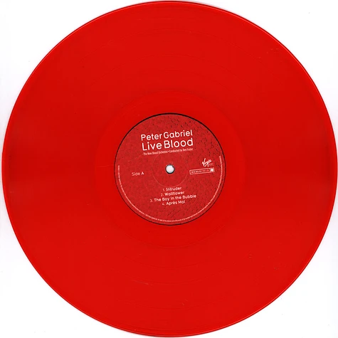 Peter Gabriel - Live Record Store Day 2022 Blood Red Vinyl Edition