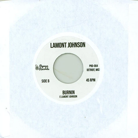 Lamont Johnson - Mr.Bassman / Burnin