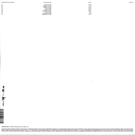 Plastikman & Chilly Gonzales - Consumed In Key White Vinyl Edition