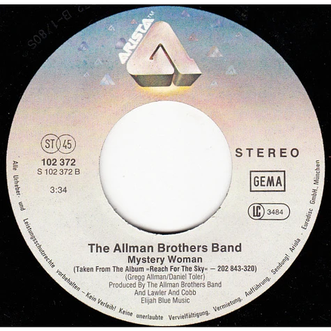 The Allman Brothers Band - Angeline