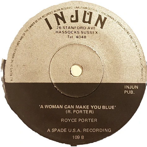 Eddy Bell / Royce Porter - Johnny B. Goode In Hollywood / A Woman Can Make You Blue