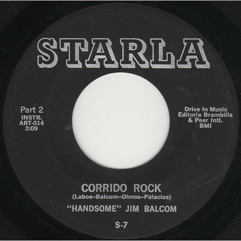 "Handsome" Jim Balcom - Corrido Rock
