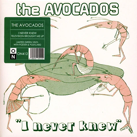 The Avocados - I Never Knew Green Vinyl Edition