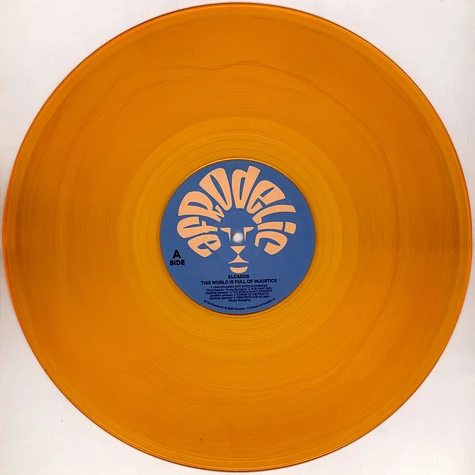 The Elcados - This World Is Full Of Injustice HHV Exclusive Orange Vinyl Edition