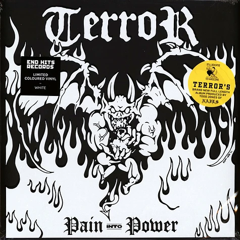 Terror - Pain Into Power White Vinyl Edition