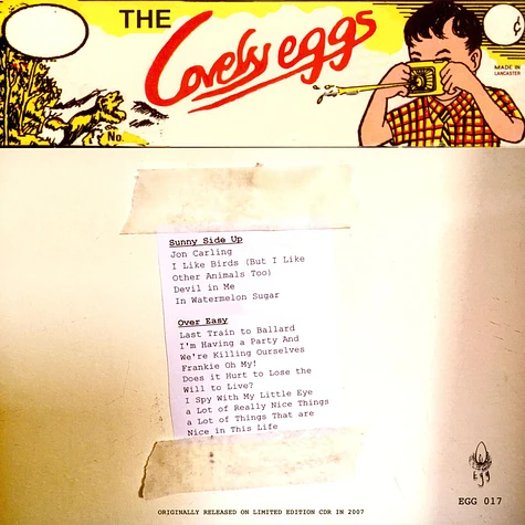 The Lovely Eggs - Fried Egg EP
