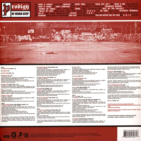 Prodigy of Mobb Deep - H.N.I.C. HHV EU Exclusive Red Smoke Vinyl 