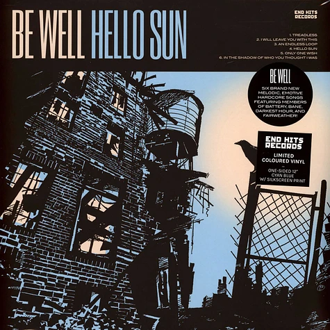 Be Well - Hello Sun EP Cyan Blue Vinyl Edition